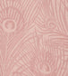 Hera Plume in Dyed Jacquard Fabric - Pink 