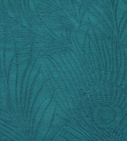 Hera Plume in Dyed Jacquard Fabric - Teal