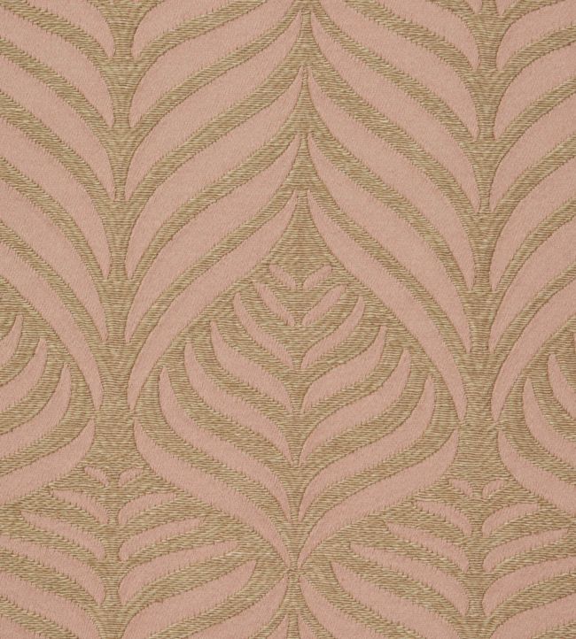 Quill Weave in Yarn Jacquard Fabric - Pink