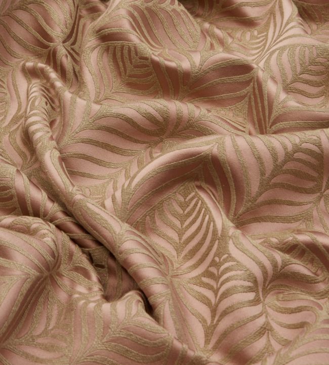 Quill Weave in Yarn Jacquard Room Fabric - Pink