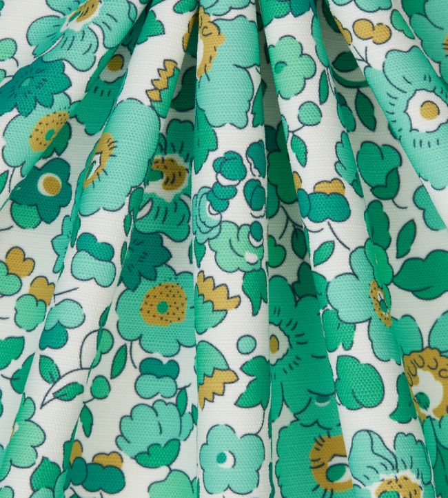 Betsy Flora in Easton Room Fabric - Green