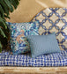 Grand Milo in Majorelle Room Fabric 2 - Blue