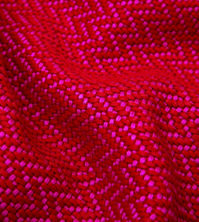 Marquee in Painswick Weave Room Fabric 3 - Red