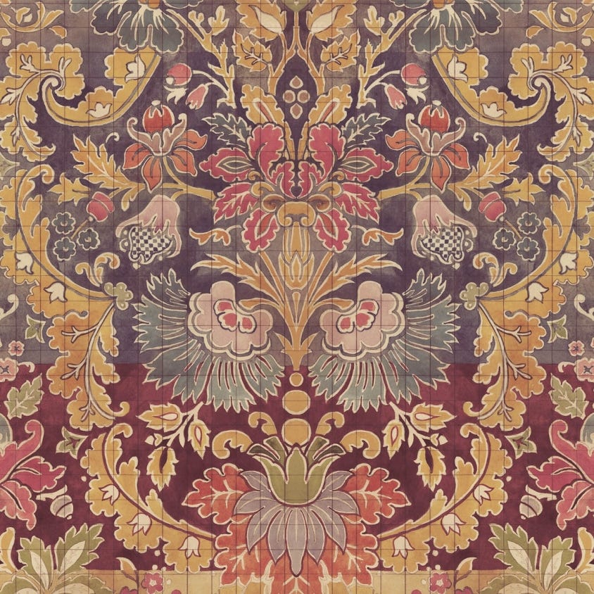 ANDASTRA Wallpaper - Multicolor - House of Hackney