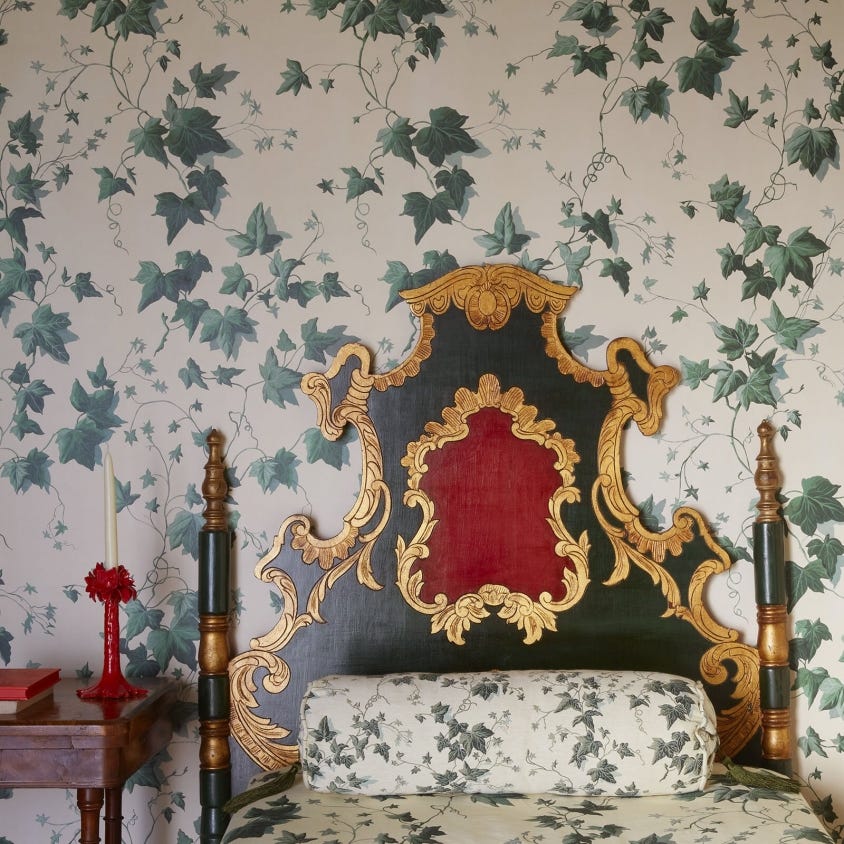 HEDERA Wallpaper - Green - House of Hackney