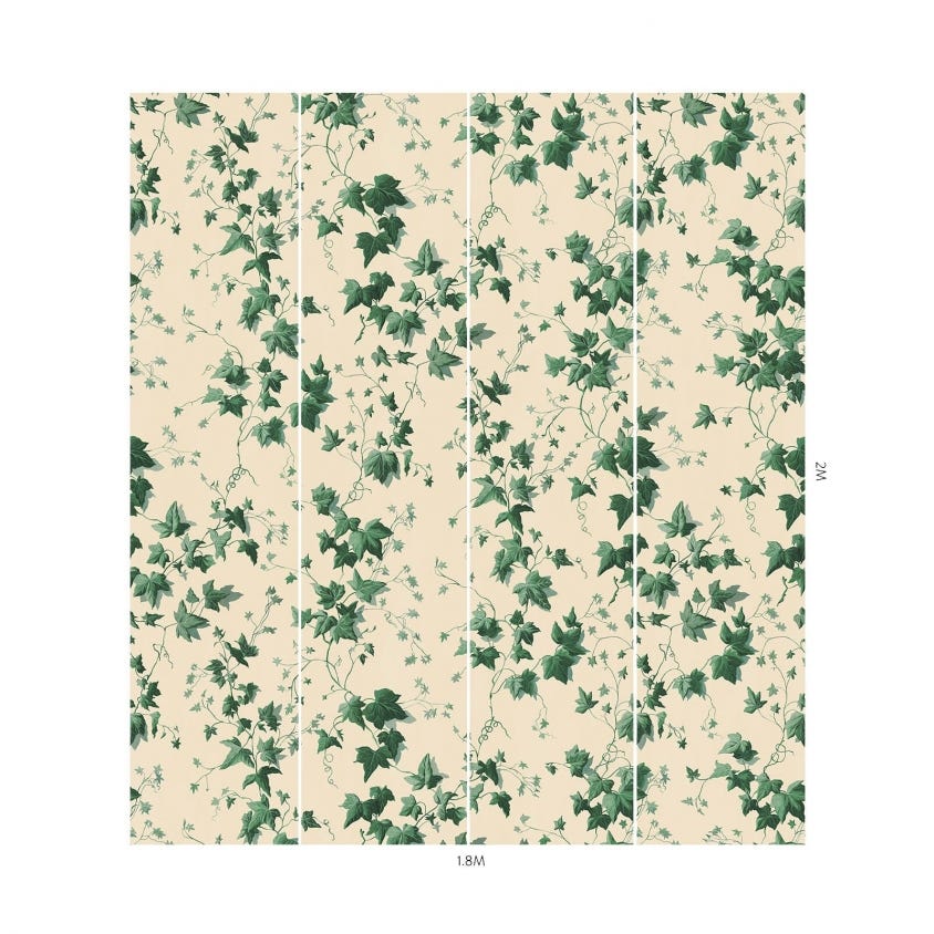 HEDERA Wallpaper - Green - House of Hackney