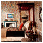 HOLLYHOCKS Wallpaper - Multicolor - House of Hackney