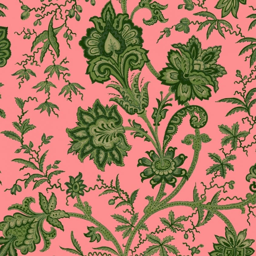 INDIENNE Wallpaper - Pink - House of Hackney