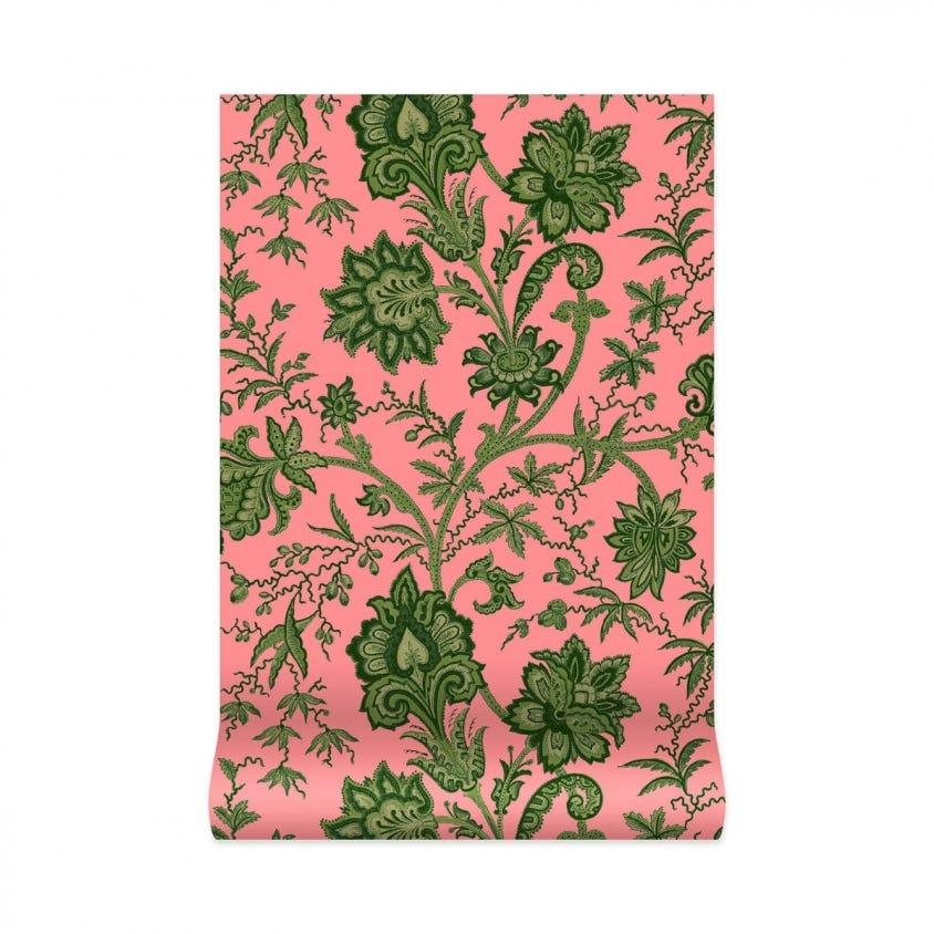 INDIENNE Wallpaper - Pink - House of Hackney