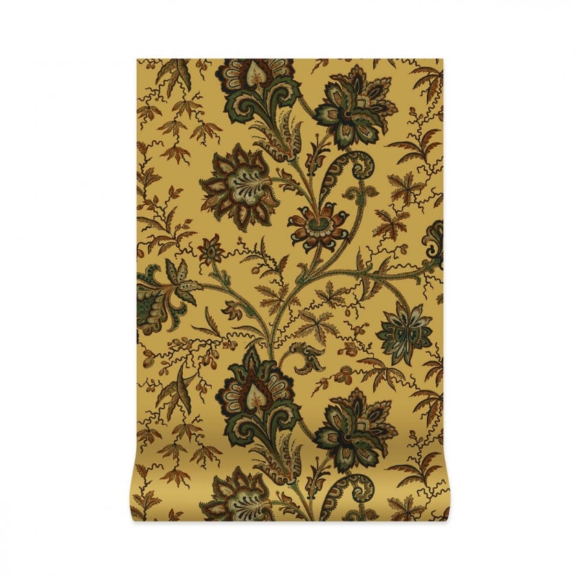 INDIENNE Wallpaper - Yellow - House of Hackney