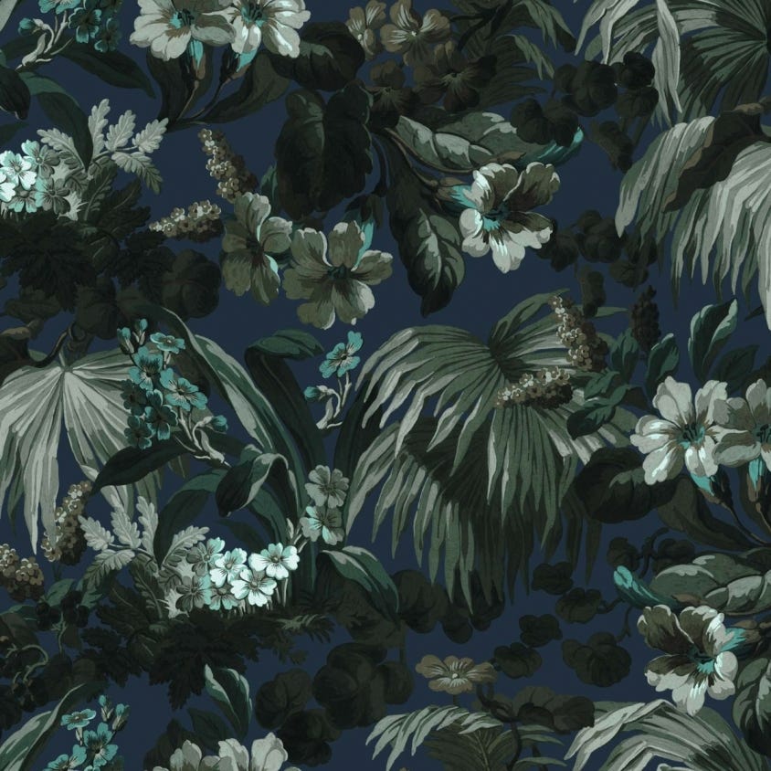 LIMERENCE Wallpaper - Blue - House of Hackney