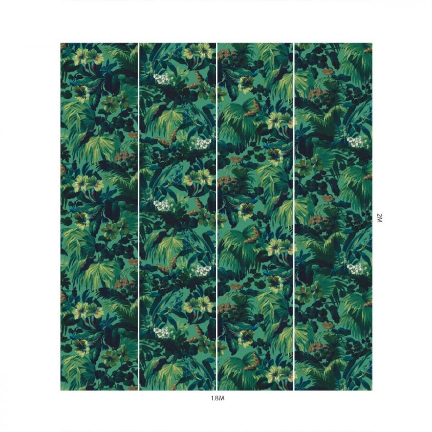 LIMERENCE Wallpaper - Green - House of Hackney