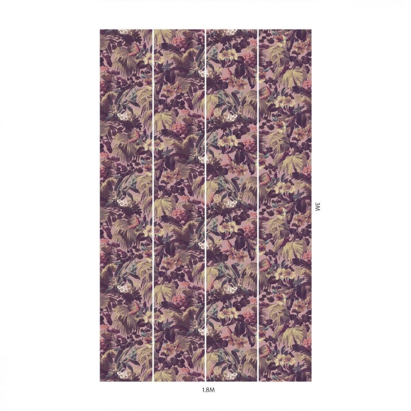 LIMERENCE Wallpaper - Purple - House of Hackney