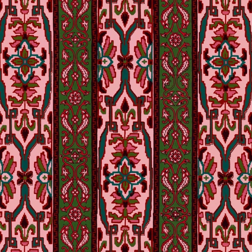 MAMOUNIA Wallpaper - Pink - House of Hackney