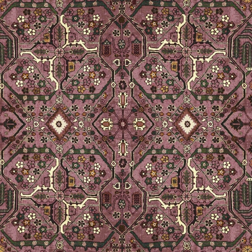 MEY MEH Wallpaper - Pink - House of Hackney