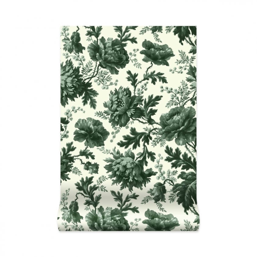 OPIA Wallpaper - Green - House of Hackney