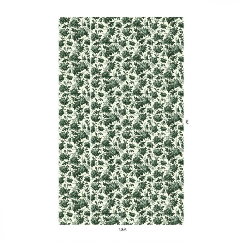 OPIA Wallpaper - Green - House of Hackney