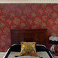 PALME CASHMIR Wallpaper - Red - House of Hackney