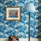 PALMERAL Wallpaper - Blue - House of Hackney