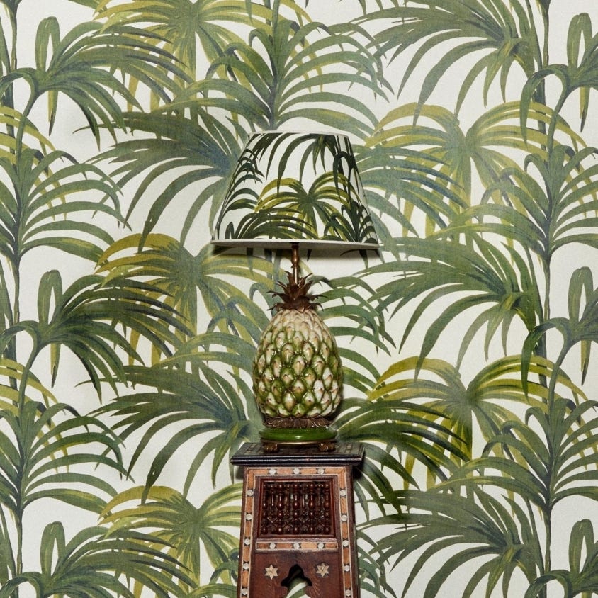 PALMERAL MAGNA Wallpaper - Green - House of Hackney
