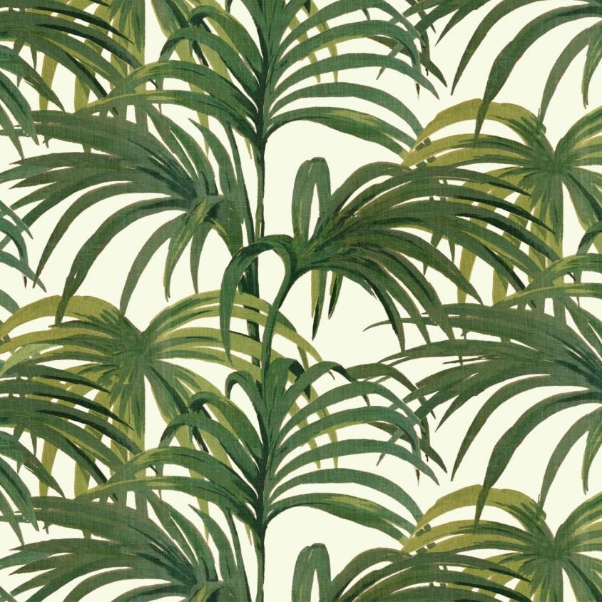 PALMERAL Wallpaper - Green - House of Hackney