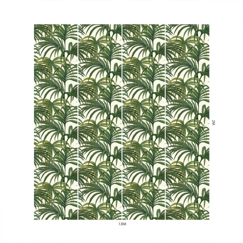 PALMERAL Wallpaper - Green - House of Hackney