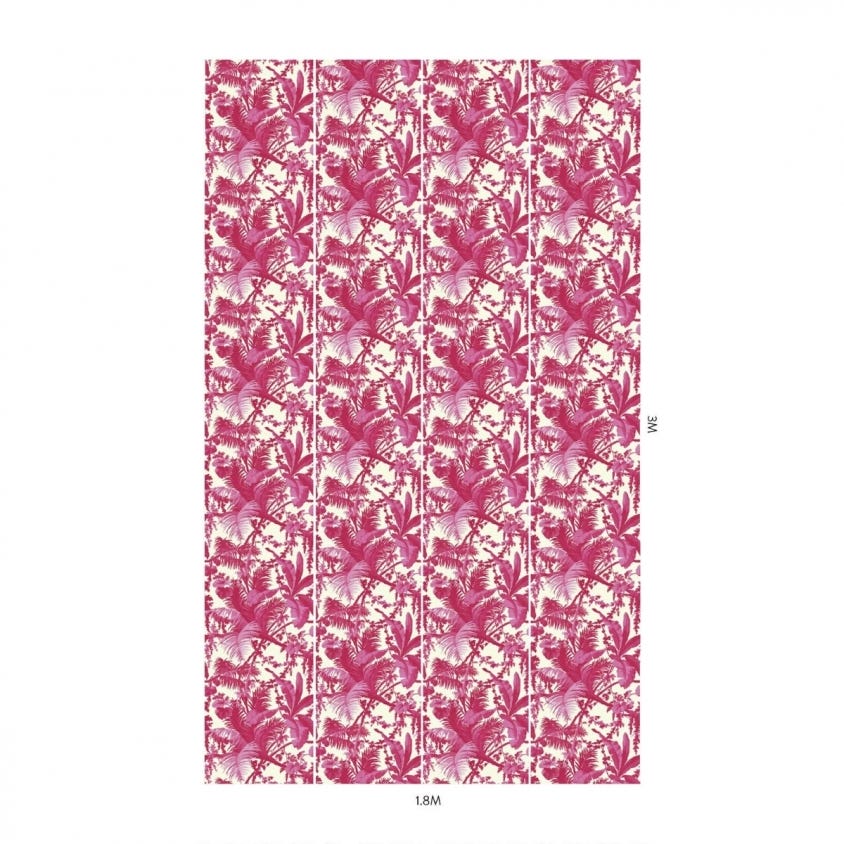 PAMPAS Wallpaper - Pink - House of Hackney