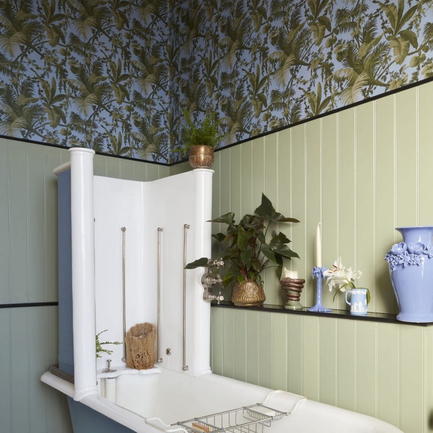 PAMPAS Wallpaper - Green - House of Hackney