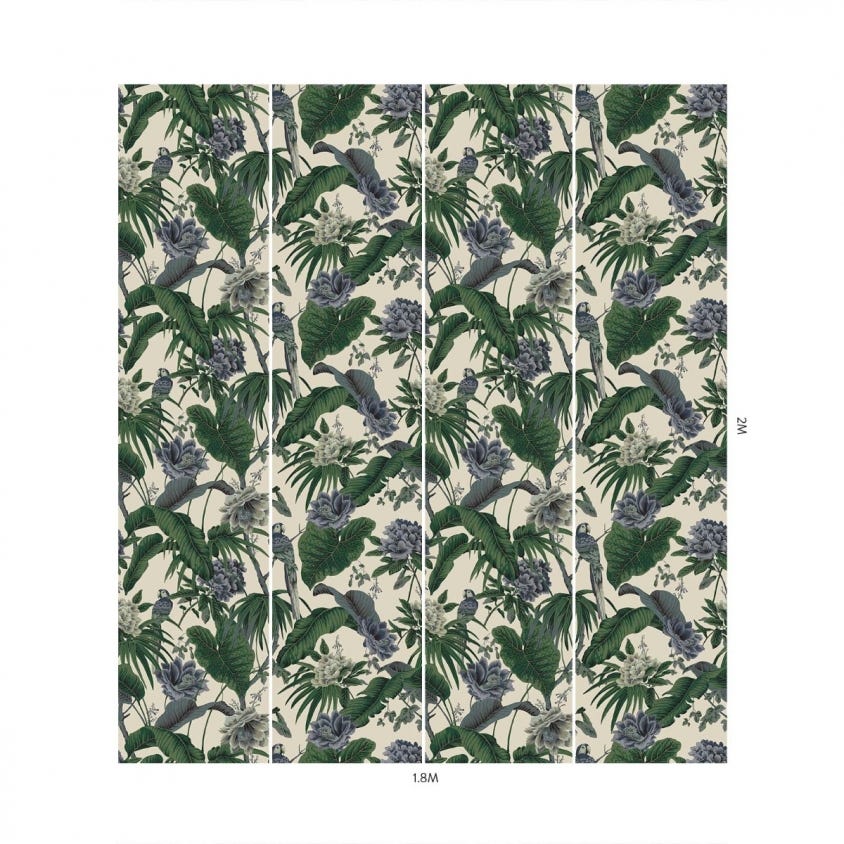 PARADISA Wallpaper - Green - House of Hackney