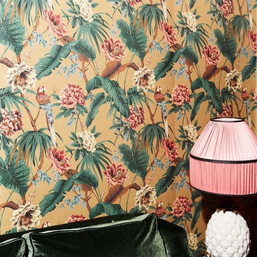 PARADISA Wallpaper - Sand - House of Hackney