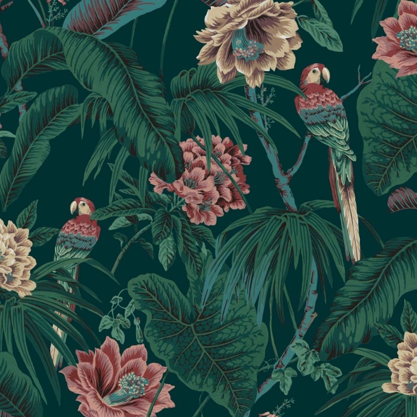 PARADISA Wallpaper - Green - House of Hackney