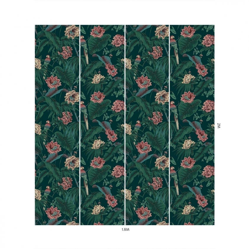 PARADISA Wallpaper - Green - House of Hackney