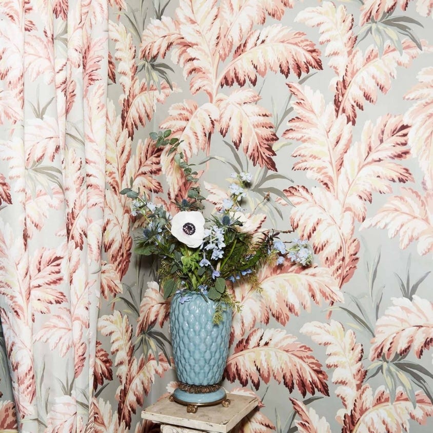 PLUMA Wallpaper - Gray - House of Hackney