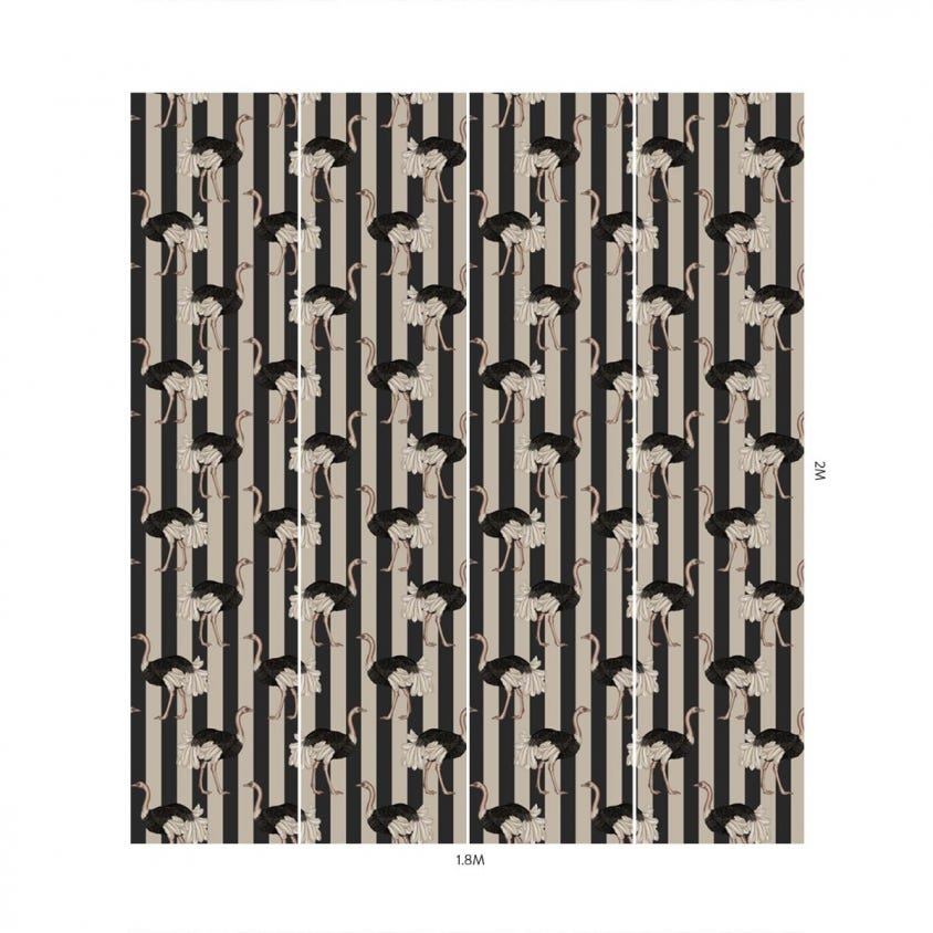 PRIDE Wallpaper - Black - House of Hackney