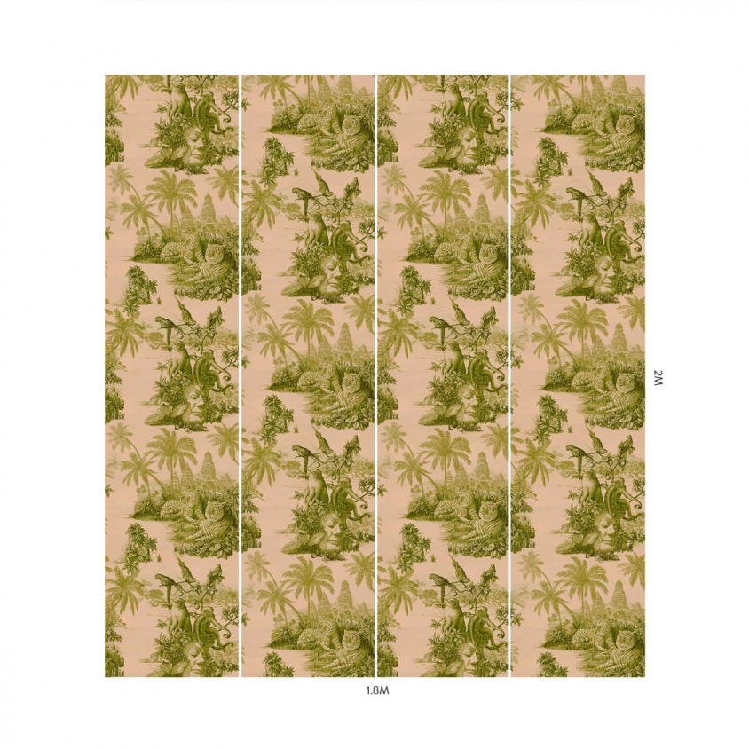 SUMATRA Wallpaper - Green - House of Hackney