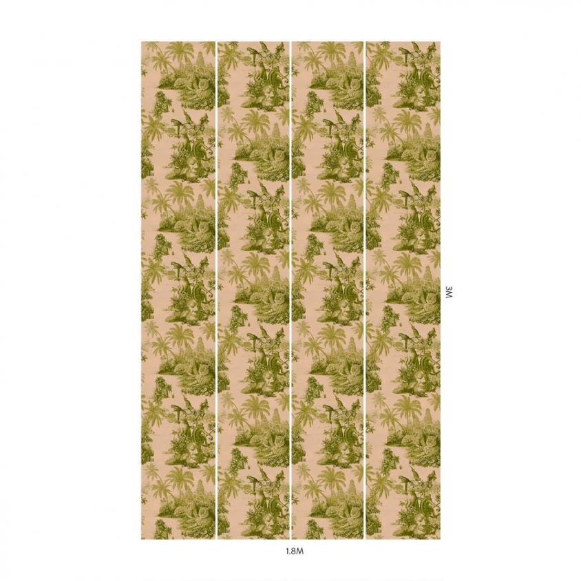 SUMATRA Wallpaper - Green - House of Hackney