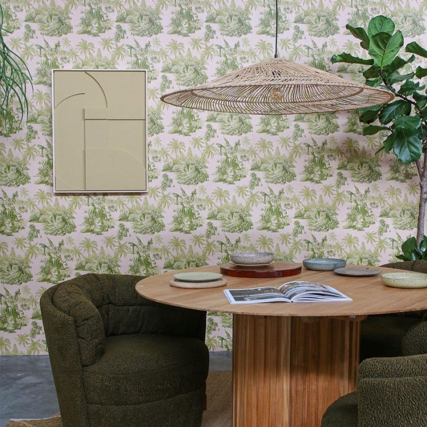 SUMATRA Wallpaper - Green - House of Hackney