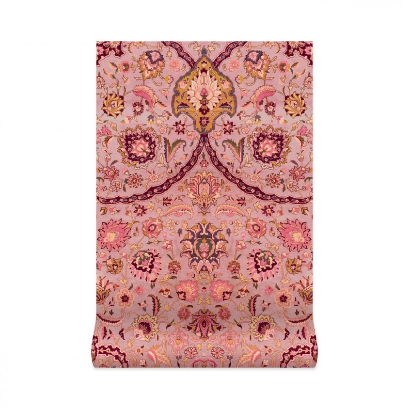 ZANJAN Room Wallpaper - Pink