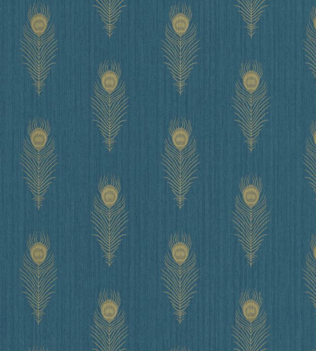 Peacock Wallpaper - Teal