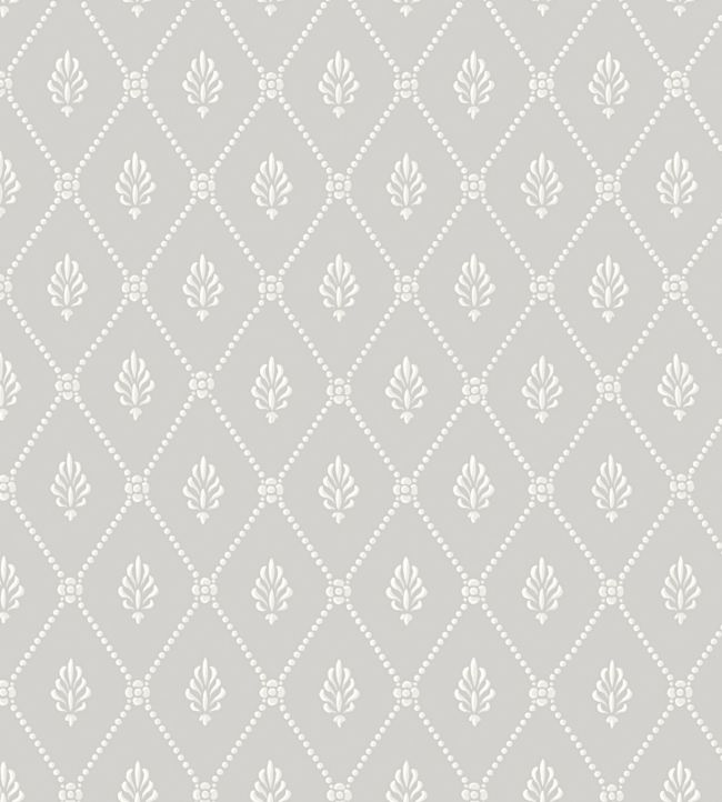 Alma Wallpaper - Silver - Cole & Son