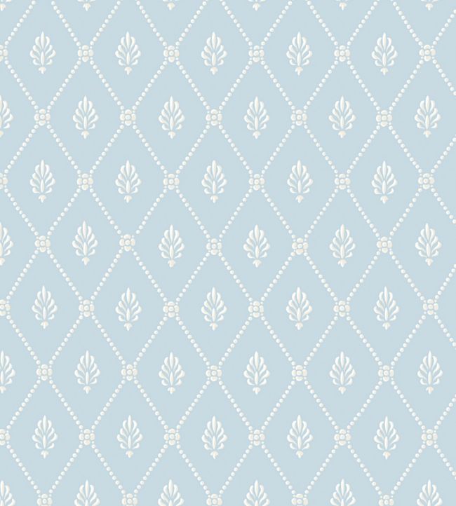 Alma Wallpaper - Blue - Cole & Son