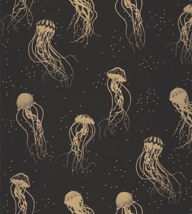 Jellyfish Dance Wallpaper - Black