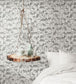 Wonderland Room Wallpaper - Gray