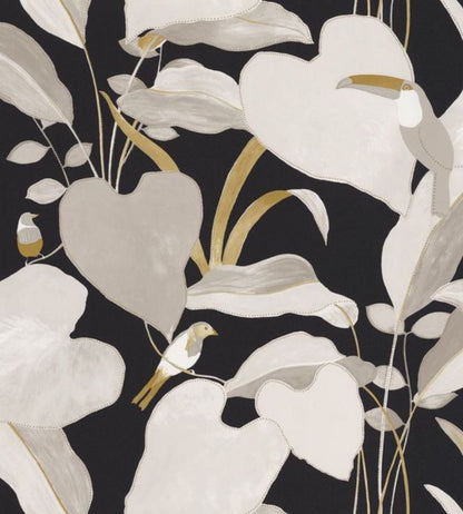 Amazonia Wallpaper - Black