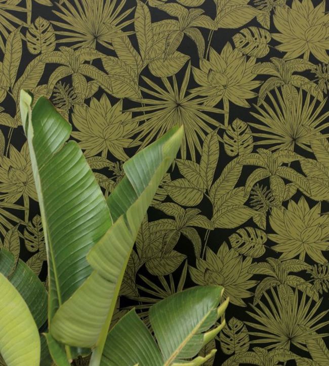 Hawai Room Wallpaper 2 - Green