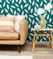 Gabon Room Wallpaper 2 - Teal