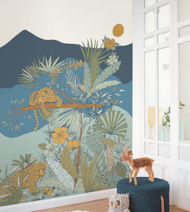 Kenya Room Wallpaper - Multicolor