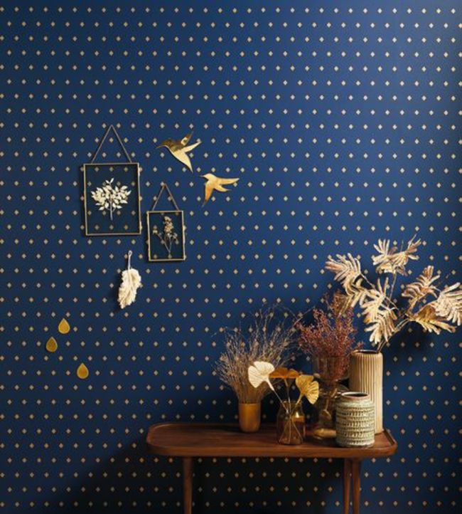 Talisman Room Wallpaper - Blue