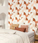 Look Around Room Wallpaper - Orange