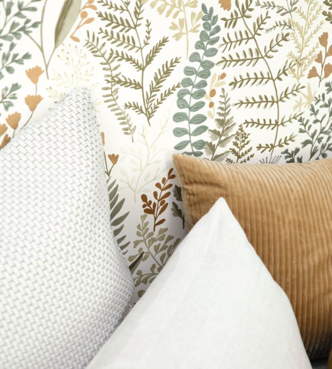 Woodland Room Wallpaper 2 - Cream